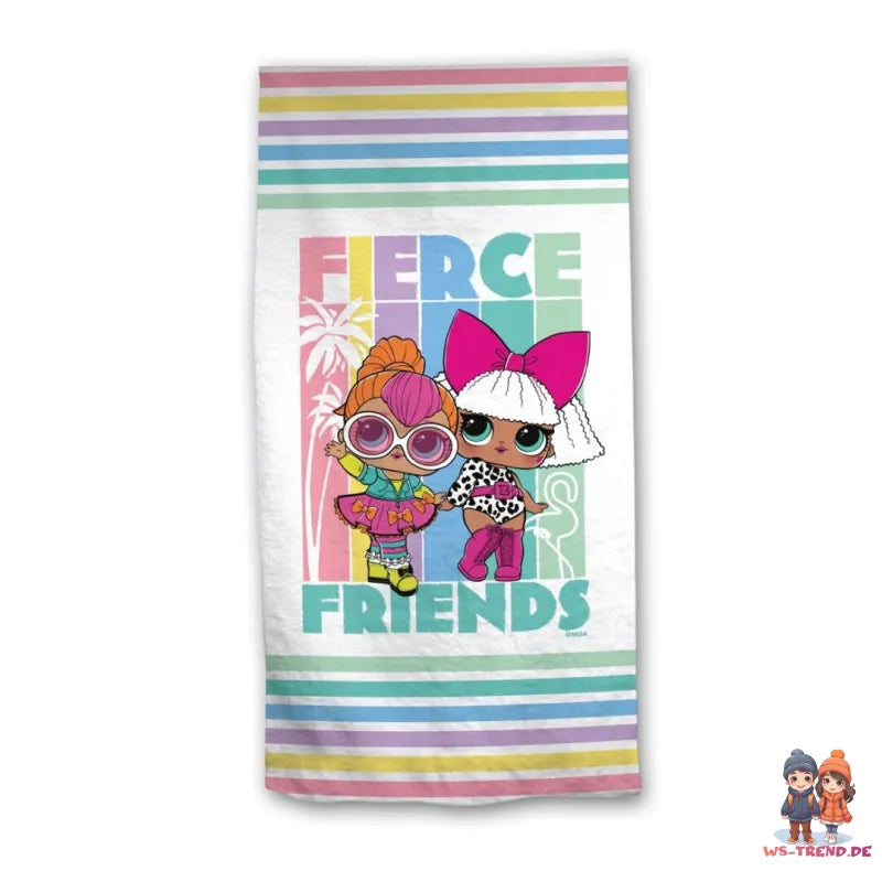 LOL Surprise Mädchen Kinder Reise Set Kinderkoffer Koffer Strandtuch - WS-Trend.de Reisekoffer