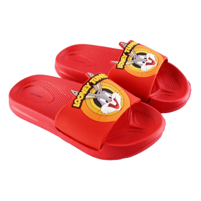 Looney Tunes Bugs Bunny 3D Optik Kinder Sandalen - WS-Trend.de Badeschuhe Latschen 25 - 32
