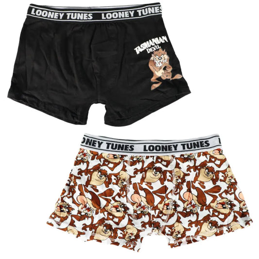 Looney Tunes TAZ Herren Boxershorts Unterhose 2er Pack - WS-Trend.de Gr. S -XXL