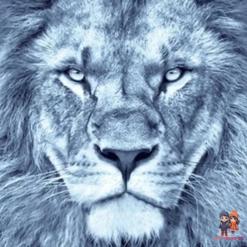 Löwen Bettwäsche 2tlg Set 135-140x200 70x90 cm 100% Baumwolle - WS-Trend.de