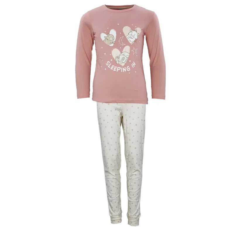 Disney Classics Bambi Marie Simba Kinder Mädchen langarm Schlafanzug Pyjama - WS-Trend.de