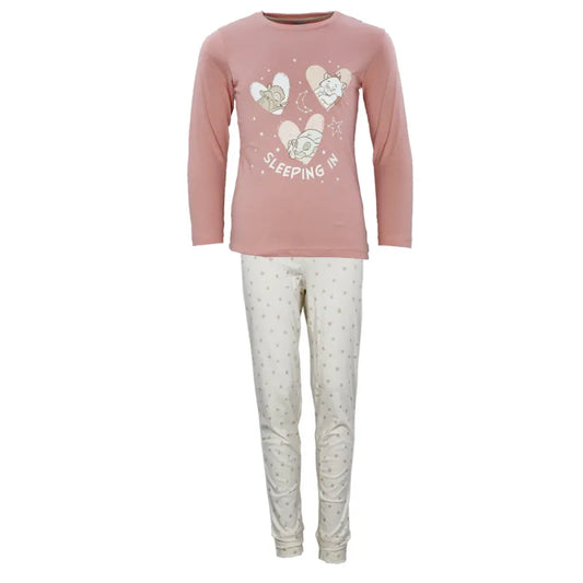 Disney Classics Bambi Marie Simba Kinder Mädchen langarm Schlafanzug Pyjama - WS-Trend.de