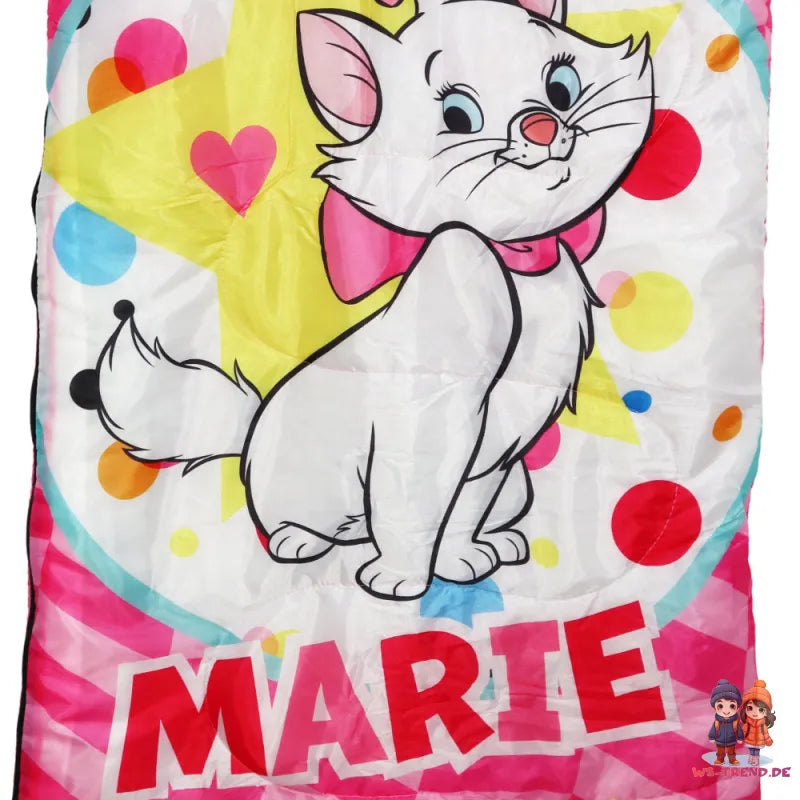 Disney Aristocats Marie Kinder Mädchen Schlafsack Sleepingbag 70x140 cm - WS-Trend.de