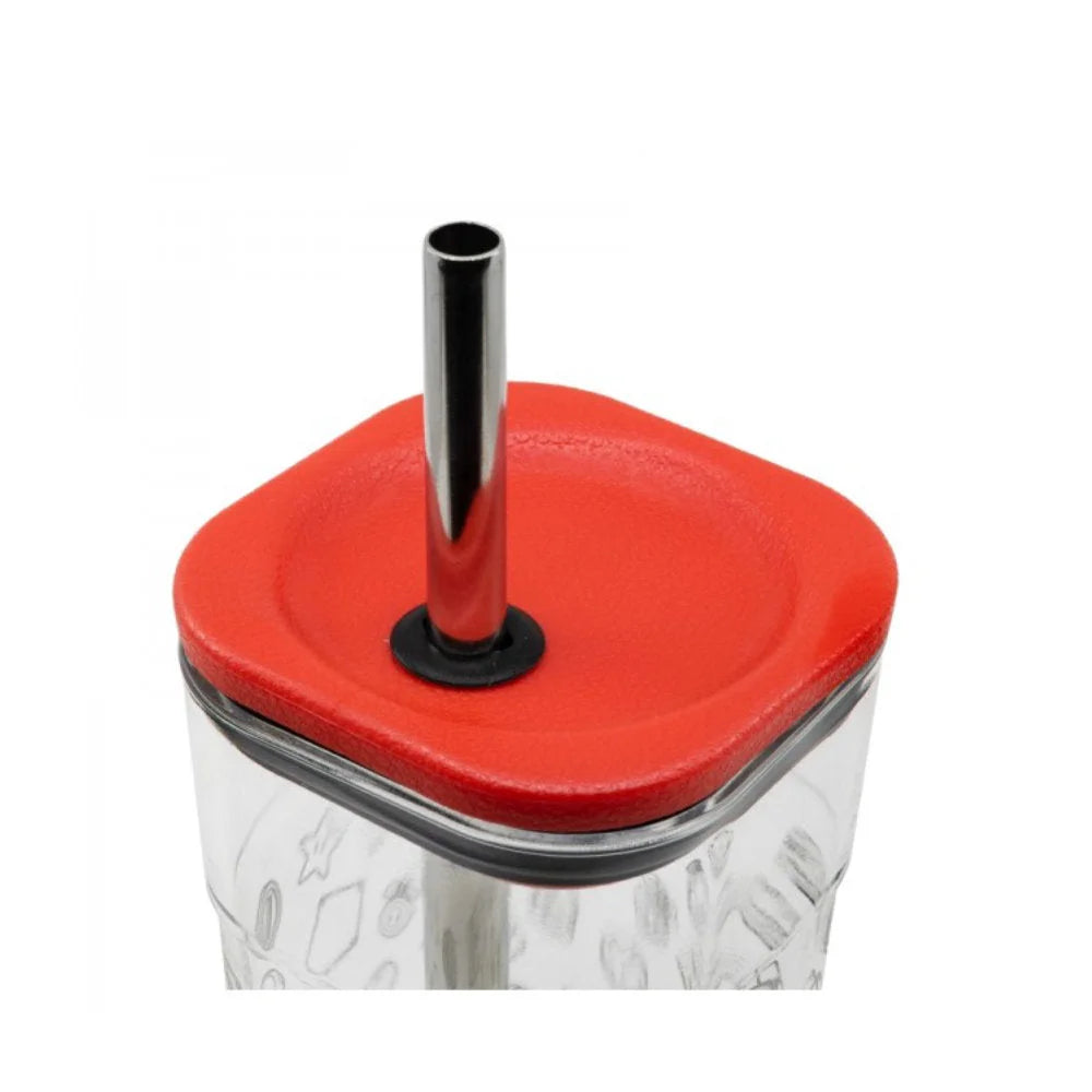 Super Mario Toad Trinkbecher Becher mit Edelstahl Trinkhalm 540 ml - WS-Trend.de