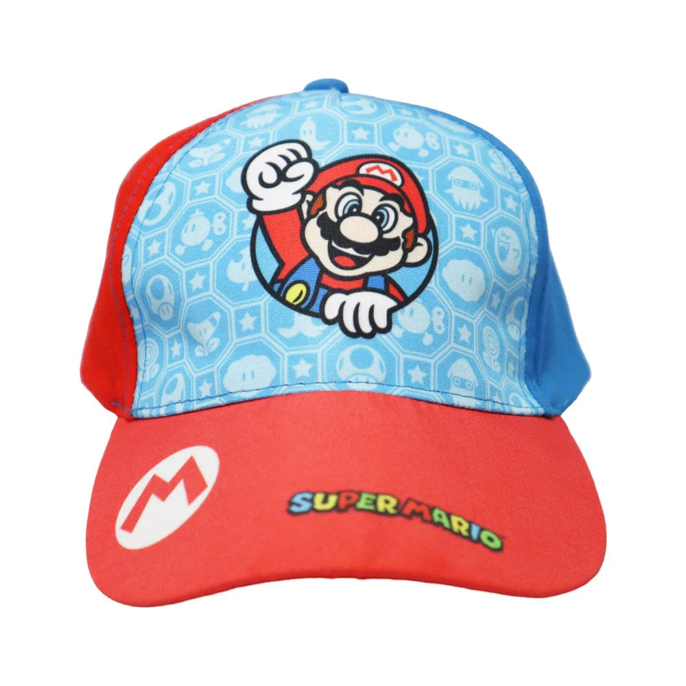 Super Mario Luigi Kinder Jungen Basecap Baseball Kappe - WS-Trend.de Mütze Gr. 52 - 54