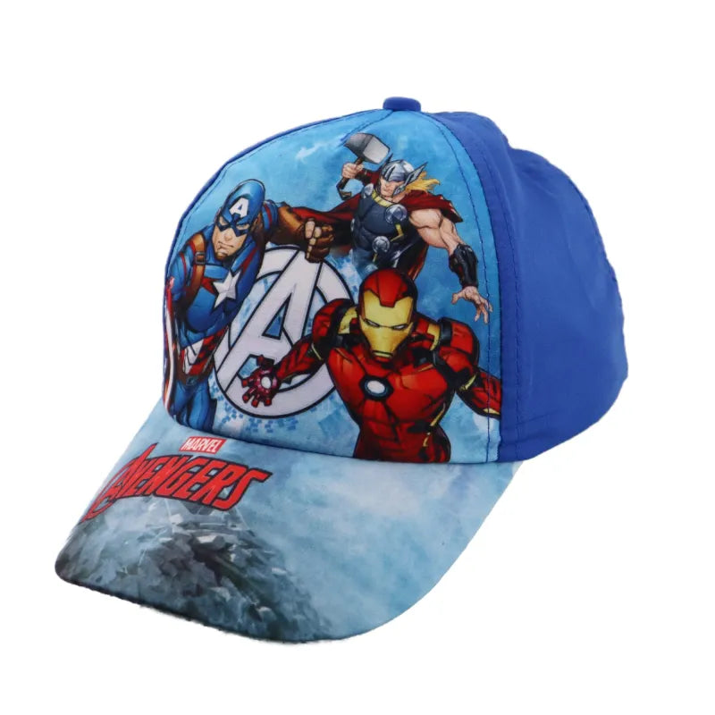 Marvel Avengers - Kinder Baseball Kappe Basecap - WS-Trend.de Jungen Mütze Thor Ironman Hulk Größe 52 54 56