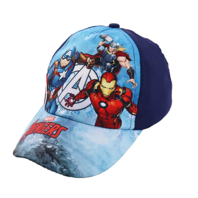 Marvel Avengers - Kinder Baseball Kappe Basecap - WS-Trend.de Jungen Mütze Thor Ironman Hulk Größe 52 54 56