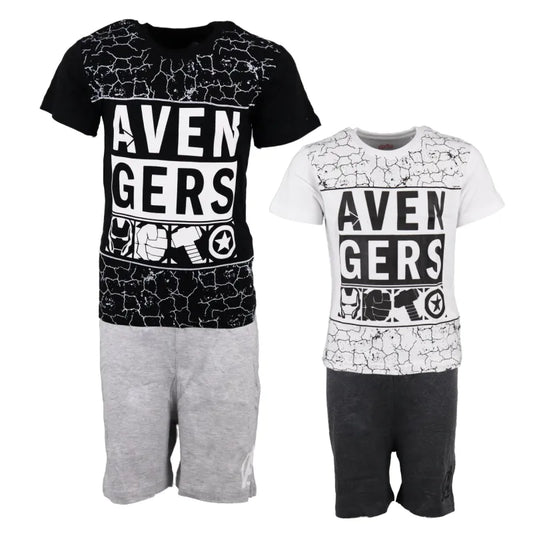 Marvel Avengers Kinder Schlafanzug Pyjama kurz - WS-Trend.de Sleepwear134 - 164 baumwolle