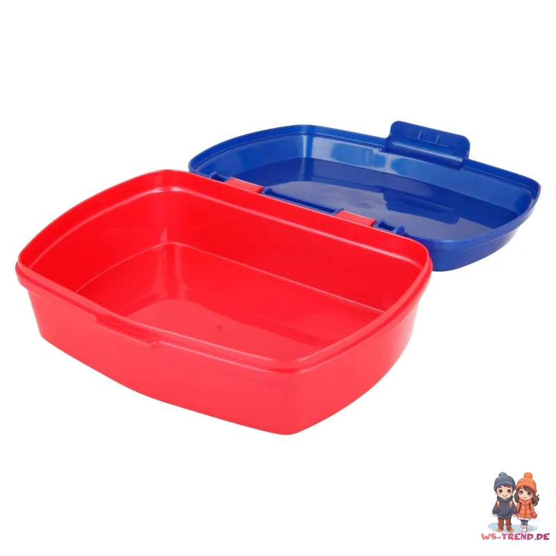 Marvel Avengers 4er Set Lunchbox mit Trinkbecher und Besteck - WS-Trend.de 4 teiliges Lunch - Brotdose