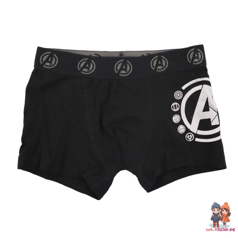 Marvel Avengers Unterhose Boxershorts 2er Pack - WS-Trend.de Kinder Jungen Gr. 104-134