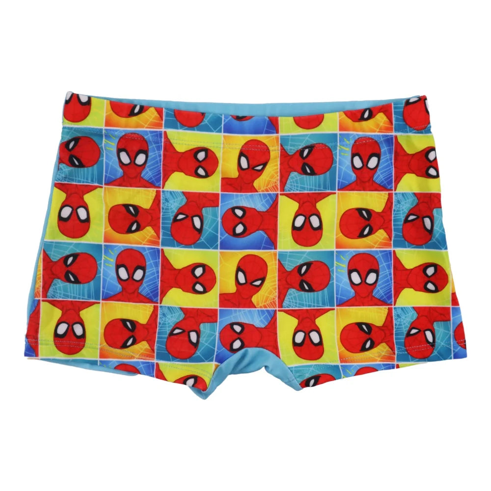 Marvel Spiderman Kinder Badehose Badeshorts - WS-Trend.de Jungen bademode Bunt 104 bis 134