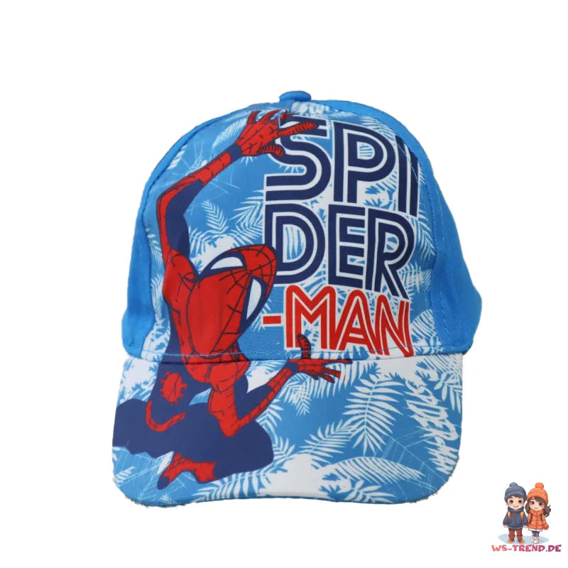 Marvel Spiderman - Kinder Baseball Kappe Basecap - WS-Trend.de Mütze Hut Jungen 52 54
