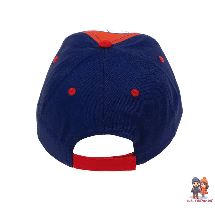 Marvel Spiderman - Kinder Baseball Kappe Basecap - WS-Trend.de Mütze Hut Jungen 52/54
