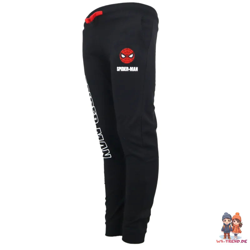 Marvel Spiderman Kinder Jogginghose - WS-Trend.de Jungen Sporthose Hose 104-134 Blau Grau