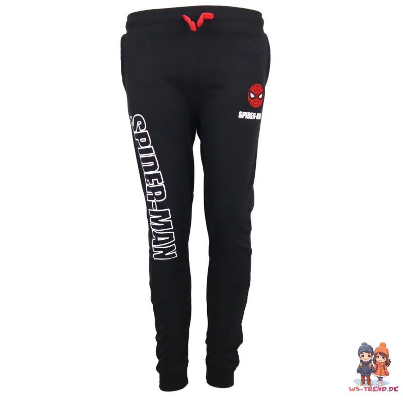 Marvel Spiderman Kinder Jogginghose - WS-Trend.de Jungen Sporthose Hose 104-134 Blau Grau