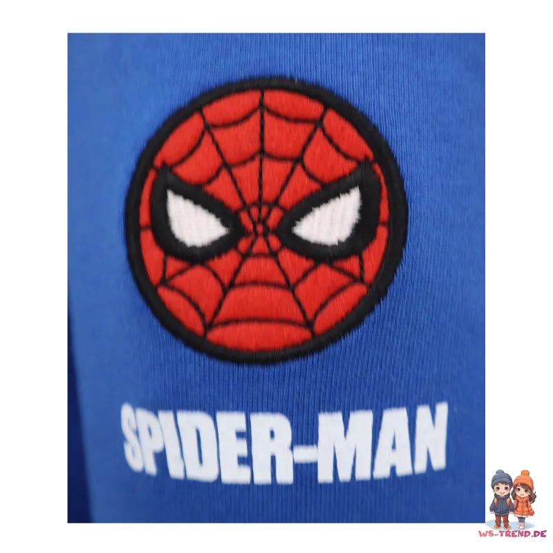 Marvel Spiderman Kinder Jogginghose - WS-Trend.de Jungen Sporthose Hose 104-134 Blau Grau