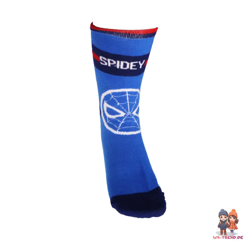 Marvel Spiderman lange Kinder Socken 2er Pack - WS-Trend.de Sneaker Gr. 23 bis 34 für Jungen