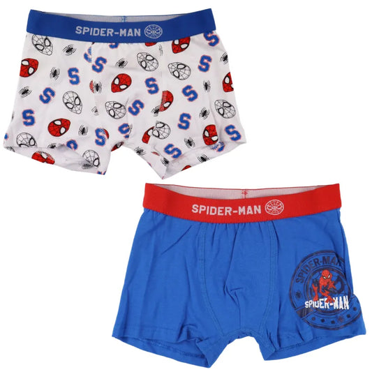 Marvel Spiderman Unterhose Boxershorts 2er Pack - WS-Trend.de Kinder Jungen Gr. 104-134