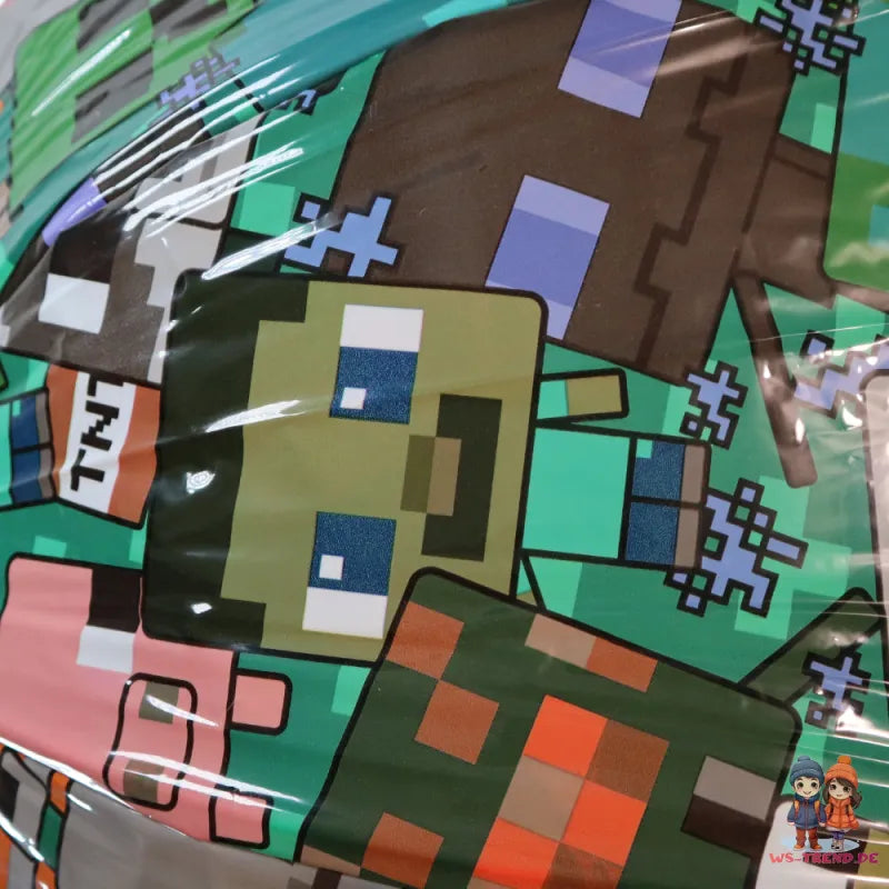 Minecraft Gamer Kinder Regenschirm Stabregenschirm Schirm D 70 cm - WS-Trend.de