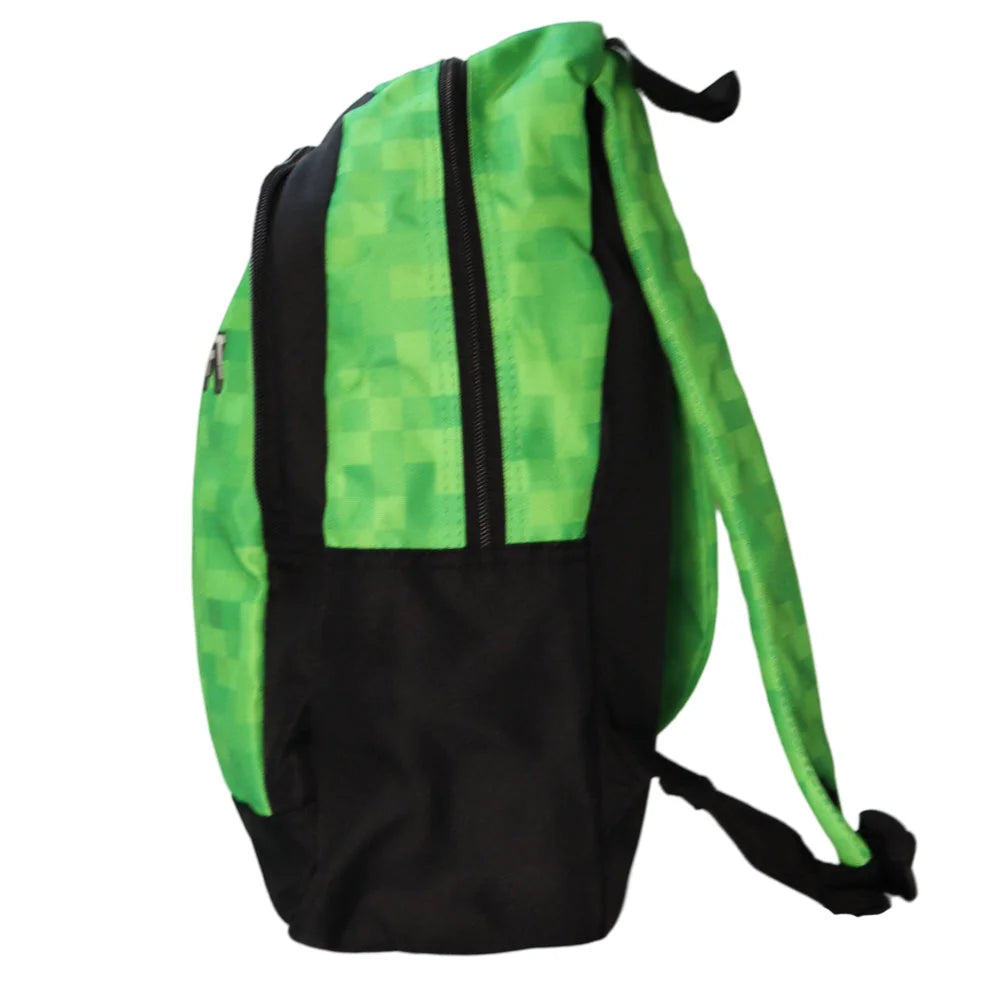 Minecraft Creeper Rucksack Backpack Schultasche Gr. 40x25x12 cm - WS-Trend.de
