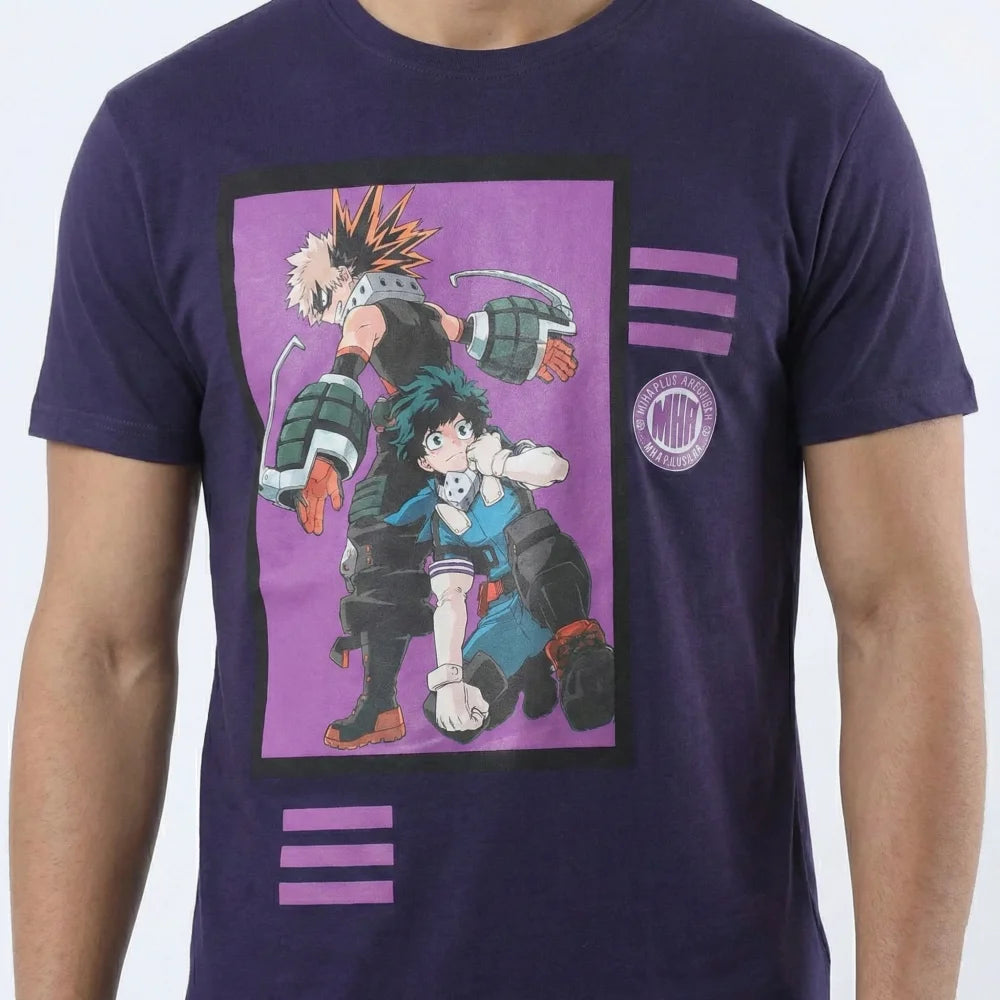 Anime My Hero Academia Herren Kurzarm T-Shirt Shirt - WS-Trend.de Gr. XS-XL 100% Baumwolle