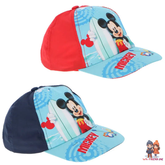 Disney Mickey Maus Kinder Basecap Baseball Kappe - WS-Trend.de Mütze Hut Gr. 51-53