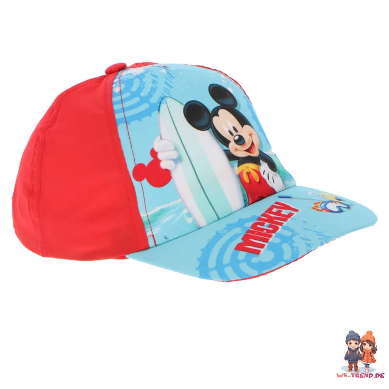Disney Mickey Maus Kinder Basecap Baseball Kappe - WS-Trend.de Mütze Hut Gr. 51-53