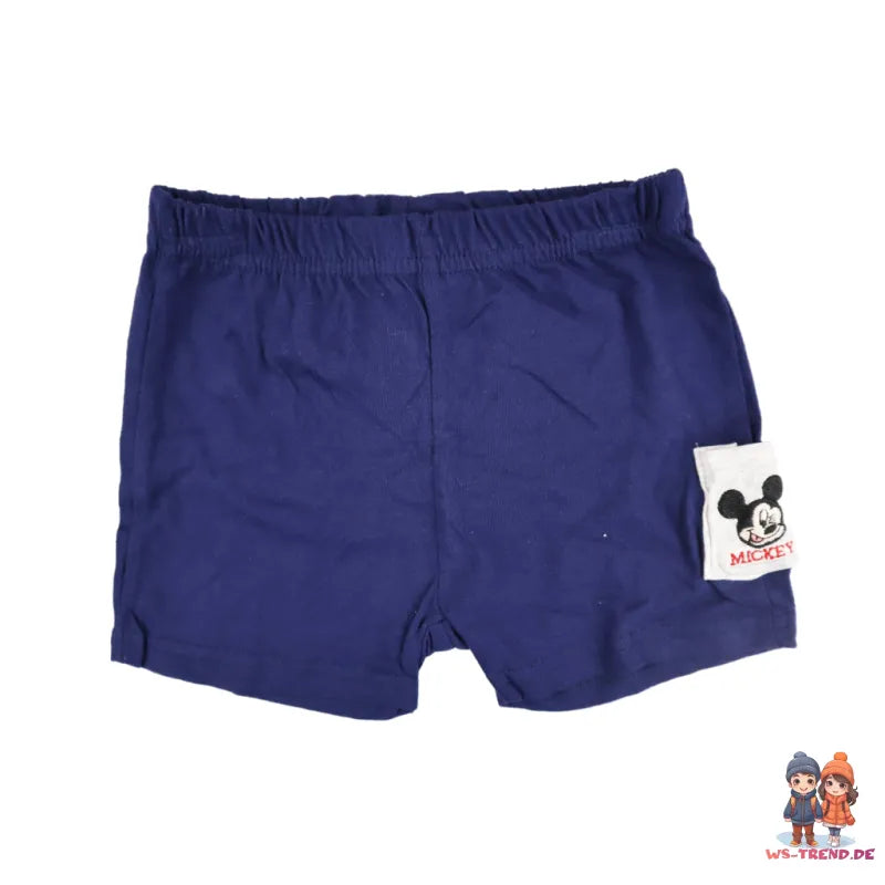 Disney Mickey Maus Baby Kurzarm Shirt und Shorts - WS-Trend.de kurzarm T-Shirt Gr. 62 - 86 für Jungen