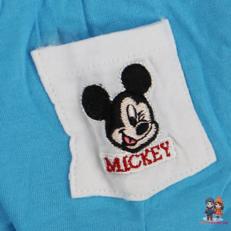 Disney Mickey Maus Baby Kurzarm Shirt und Shorts - WS-Trend.de kurzarm T-Shirt Gr. 62 - 86 für Jungen