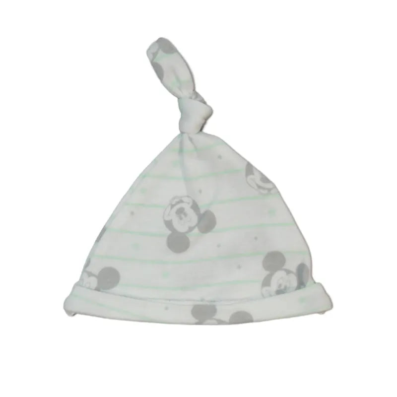 Disney Mickey Maus Baby 4 tlg Set Body Hose Lätzchen Mütze - WS-Trend.de Gr. 56 - 74 Baumwolle