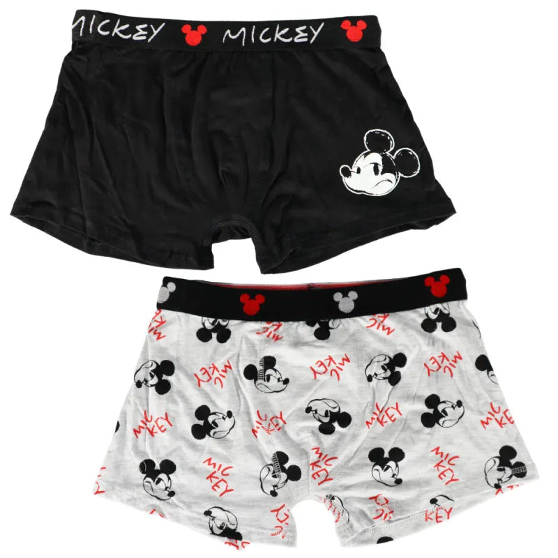 Disney Mickey Maus Herren Boxershorts Unterhose 2er Pack WS Trend.de Gr. S XXL