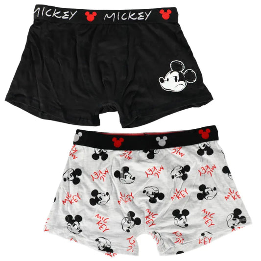 Disney Mickey Maus Herren Boxershorts Unterhose 2er Pack WS Trend.de Gr. S XXL