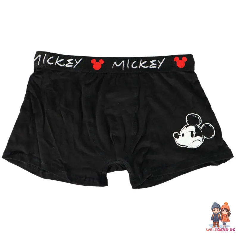 Disney Mickey Maus Herren Boxershorts Unterhose 2er Pack WS Trend.de Gr. S XXL