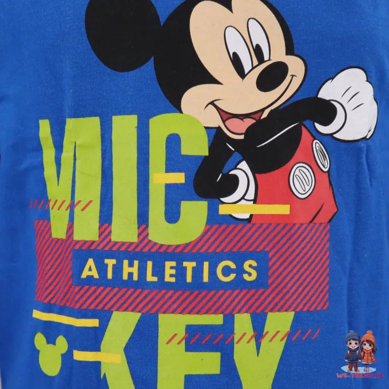 Disney Mickey Maus Langarm T-Shirt - WS-Trend.de Kinder Blau für Jungen