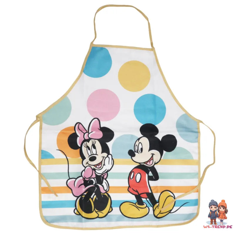 Disney Minnie Mickey Maus Kinder Kochschürze Backschürze mit Mütze 3-6 Jahre - WS-Trend.de