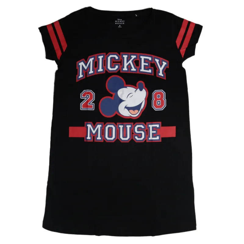 Disney Mickey Maus Damen kurzarm Schlafshirt Nachthemd - WS-Trend.de XS-XL