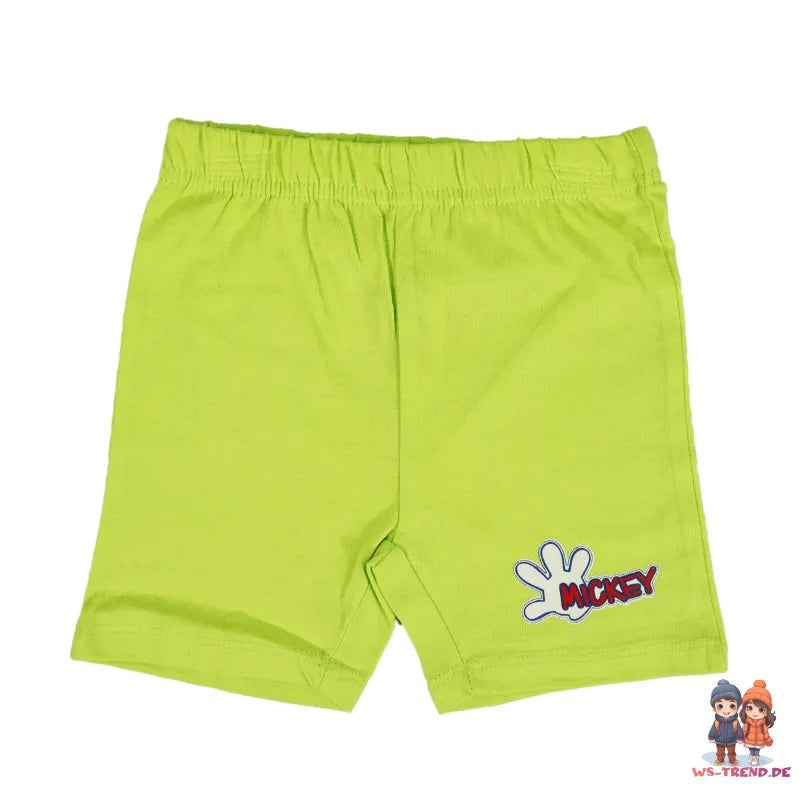 Disney Mickey Maus Baby Kurzarm Shirt und Shorts WS Trend.de kurzarm T Gr. 62 86 für Jungen
