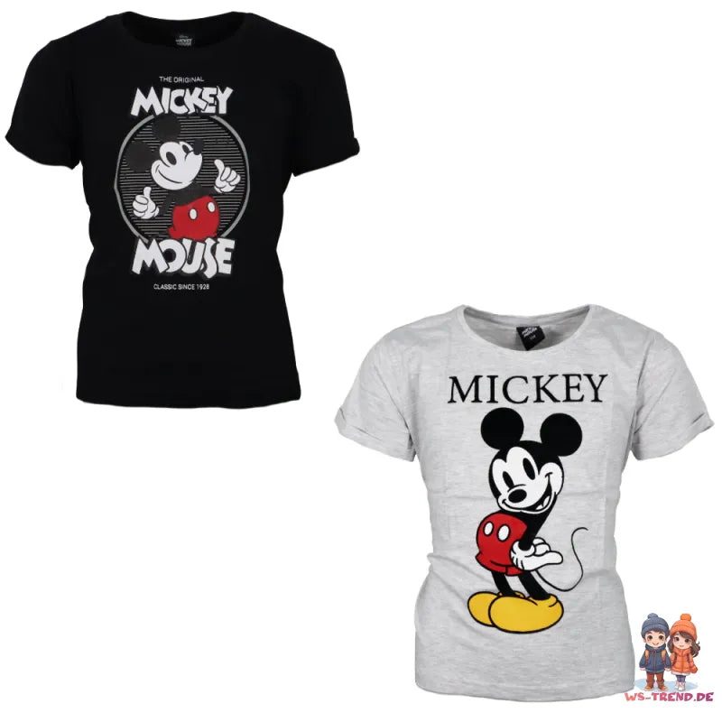 Disney Mickey Maus Jungen kurzarm T-Shirt Shirt - WS-Trend.de 134-164 Baumwolle