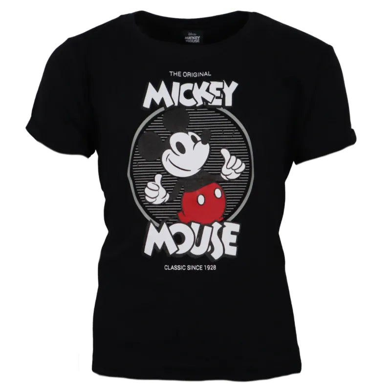 Disney Mickey Maus Jungen kurzarm T-Shirt Shirt - WS-Trend.de 134-164 Baumwolle