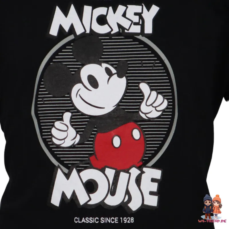 Disney Mickey Maus Jungen kurzarm T-Shirt Shirt - WS-Trend.de 134-164 Baumwolle