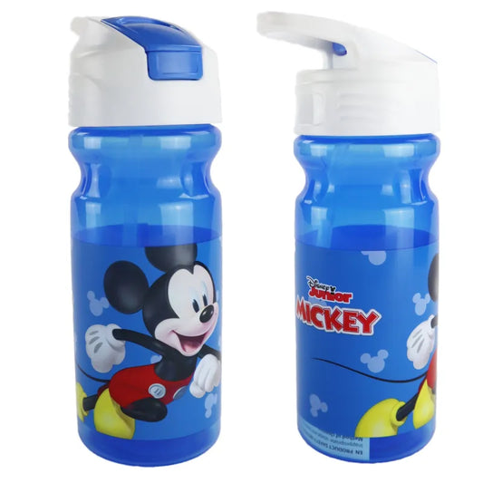 Disney Mickey Maus Trinkflasche Flasche 500 ml Griff Strohhalm WS Trend.de Wasserflasche