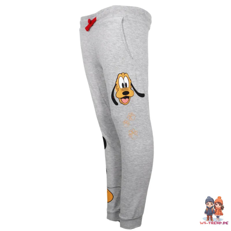 Disney Mickey Maus Pluto Kinder Jogginghose Sporthose Hose - WS-Trend.de 92 - 128