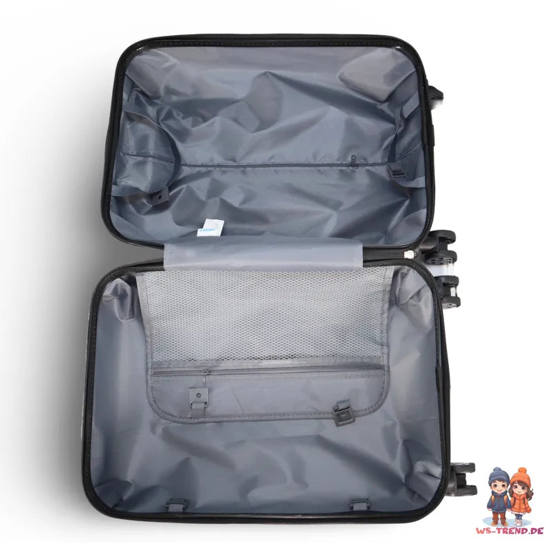 Disney Mickey Maus ABS Koffer Reisekoffer mit Schloss 55 x 40 20 cm - WS-Trend.de Jungen Kinderkoffer 360 Grad Rollen