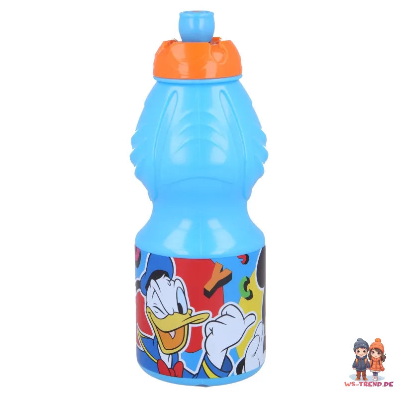 Mickey Maus 4 teiliges Set Lunchbox mit Trinkbecher und Besteck - WS-Trend.de