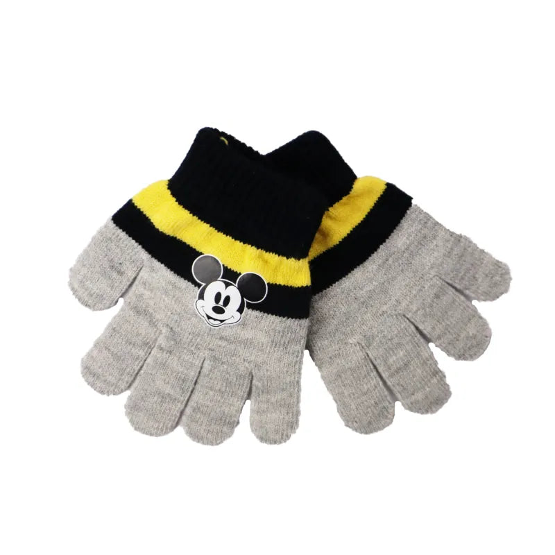 Disney Mickey Maus 2tlg Set Kinder Herbst Wintermütze plus Handschuhe - WS-Trend.de