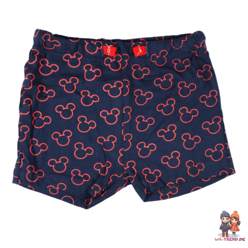 Disney Mickey Maus Baby 2tlg.Set Kleinkind T-Shirt plus Shorts - WS-Trend.de kurzarm und Gr. 62 - 86 für Jungen