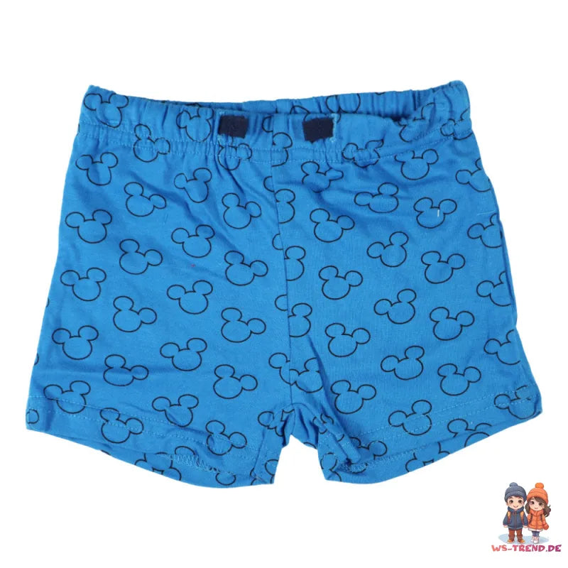 Disney Mickey Maus Baby 2tlg.Set Kleinkind T-Shirt plus Shorts - WS-Trend.de kurzarm und Gr. 62 - 86 für Jungen
