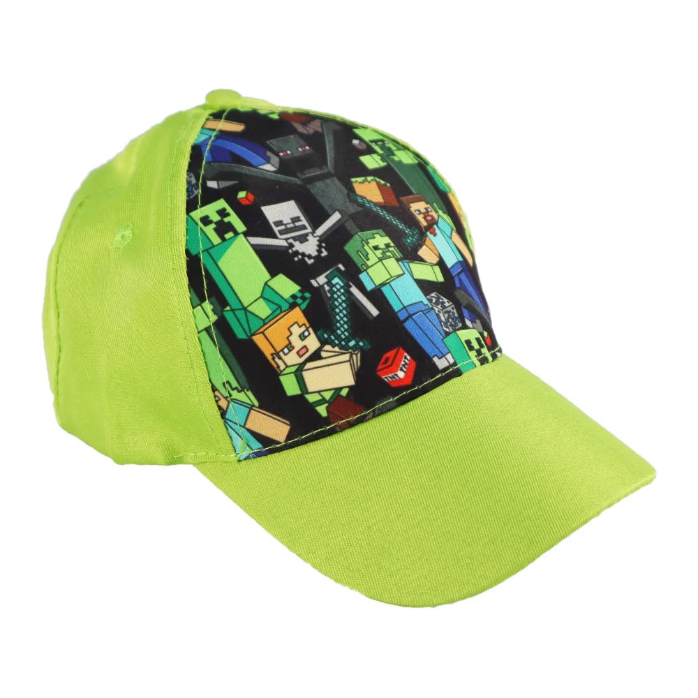 Minecraft Creeper Steve Alex Zombie Jungen Basecap Baseball Kappe - WS-Trend.de Mütze