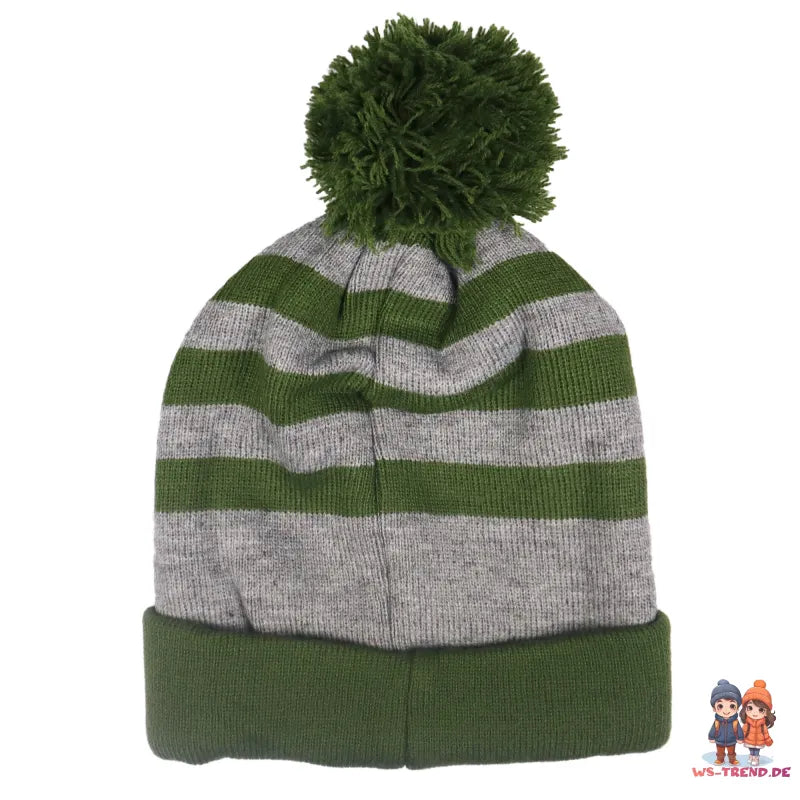 Minecraft Gamer Creeper Kinder Wintermütze Mütze Bommelmütze - WS-Trend.de in 52 - 54