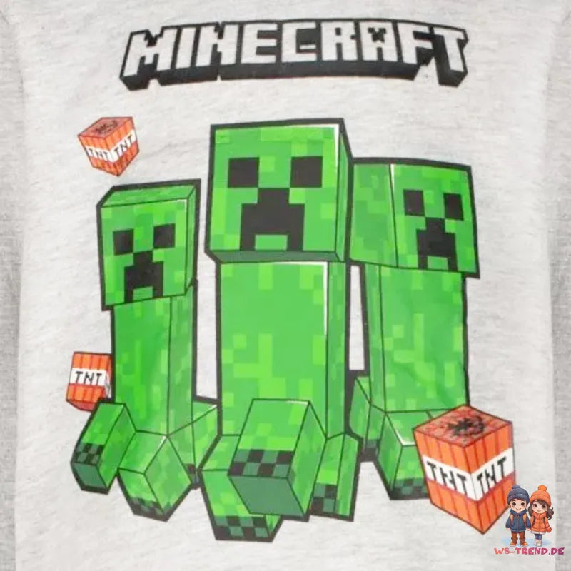 Gamer Minecraft Creeper TNT Kinder Jungen Pulli Pullover - WS-Trend.de Gr. 134-152